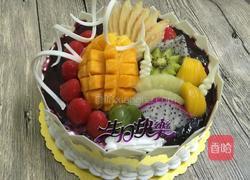 圣女果水果蛋糕的做法图解8