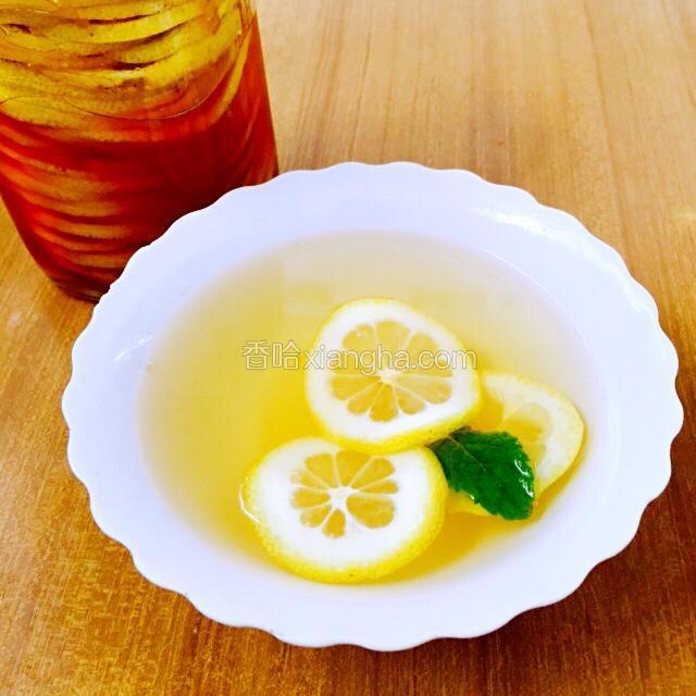 蜂蜜柠檬茶