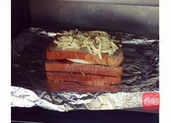 马苏里拉奶酪三明治的做法图解8