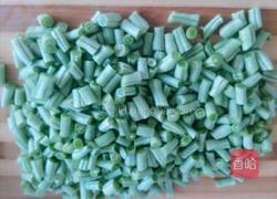 橄榄菜四季豆的做法图解2