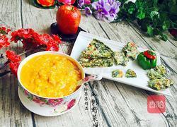 野笕菜鸡蛋饼的做法图解15