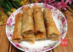 油炸春卷的做法图解5