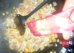 咖喱鸡蛋炒饭的做法图解4