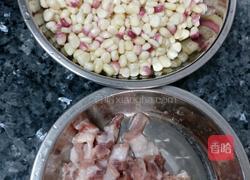 玉米炒肉（懒人版）的做法图解1