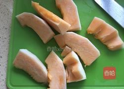 哈密瓜冰棒的做法图解2