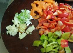 彩椒虾仁的做法图解3