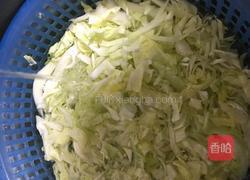 卷心菜炒肉丝的做法图解2