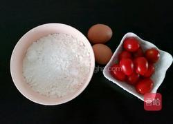 圣女果鸡蛋面疙瘩的做法图解1