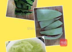 彩椒西瓜皮的做法图解2