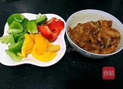 彩椒鸡脯肉的做法图解2