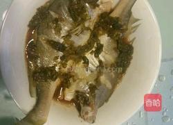 清蒸雪菜黄鱼的做法图解6