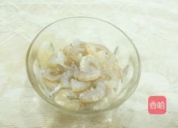 卷心菜虾仁白米粥的做法图解2