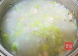 卷心菜虾仁白米粥的做法图解11