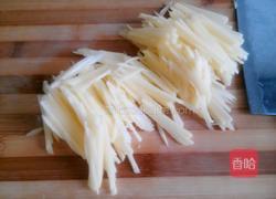 扁豆炒土豆丝的做法图解4