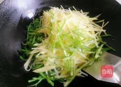 扁豆炒土豆丝的做法图解12