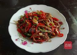 彩椒小鱼干的做法图解8