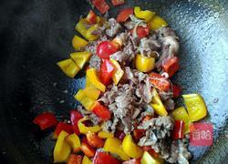 彩椒牛肉的做法图解7