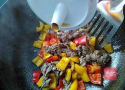 彩椒牛肉的做法图解8