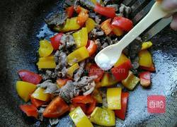 彩椒牛肉的做法图解10