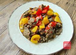 彩椒牛肉的做法图解12