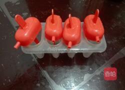 哈密瓜冰棒的做法图解2