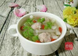 白萝卜肉圆汤的做法图解14