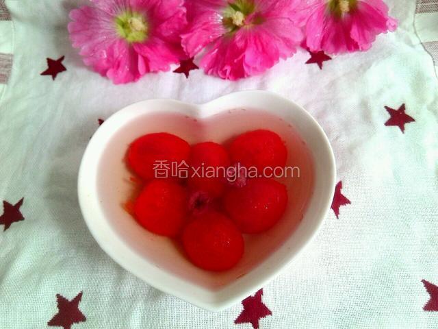 樱花圣女果糖水