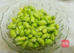 彩椒毛豆炒肉末的做法图解3