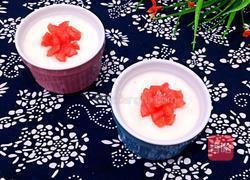 西瓜酸奶杯的做法图解4