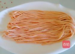 彩色面条的做法图解12