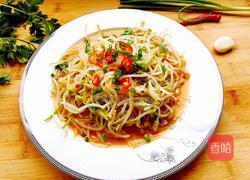 凉拌绿豆芽的做法图解7