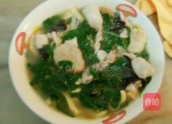 枸杞叶子鱼肚汤的做法图解12