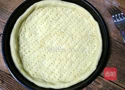 奶香披萨胚(自制披萨皮)的做法图解14