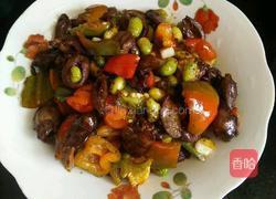 辣椒豆米炒鸡心的做法图解17