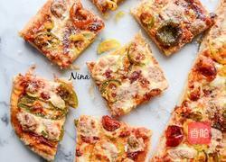 彩椒素披萨的做法图解7