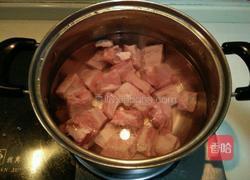 白萝卜烧排骨的做法图解5