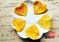 Illustration of how to make sweet potato egg pancake 11