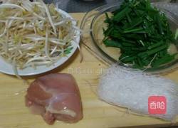 绿豆芽合菜的做法图解1