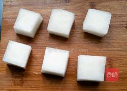 白萝卜酿肉的做法图解2