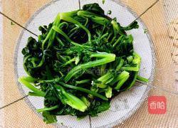 菠菜拌粉丝的做法图解3