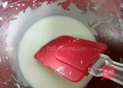 Illustration of how to make 6-inch chiffon cake 1