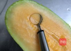 哈密瓜水果蛋糕的做法图解7