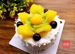 哈密瓜水果蛋糕的做法图解9