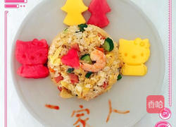 虾仁蛋炒饭的做法图解9