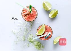 椰奶西瓜冻酸奶的做法图解5