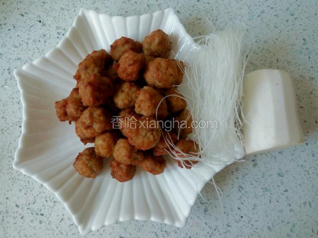 准备好食材