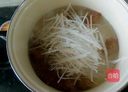 白萝卜丝丸子汤的做法图解5