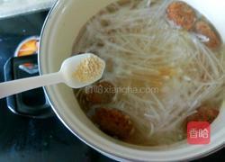 白萝卜丝丸子汤的做法图解8