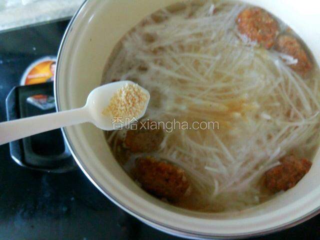 再加入鸡精