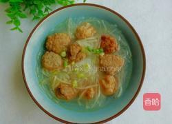 白萝卜丝丸子汤的做法图解12